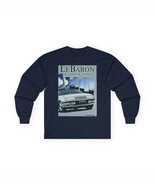 Chrysler LeBaron Car Art Graphic Print Tee Shirt Long Sleeve Crewneck Gi... - $29.26 CAD+