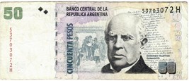 Argentina 50 Pesos 2014 Banknote World Paper Money UNC Currency Bill Note - £1.81 GBP