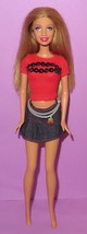 Barbie Candy Glam Summer Doll Cherry Belt 2008 #R7381 Dressed for OOAK or Play - £16.03 GBP