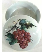 &quot;GOURMET VILLAGE&quot;  Wine Country Ceramic Brie Baker Cheese Dish with Lid ... - £17.02 GBP