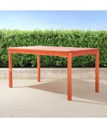 Caladesi Reddish Brown Coastal Wood Patio Dining Table 6-Seater - $502.00 CAD