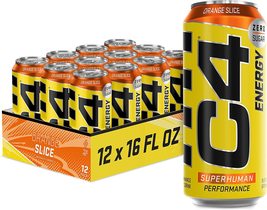 C4 Original On the Go Carbonated Explosive Energy Drink Orange Slice, 12... - £29.49 GBP