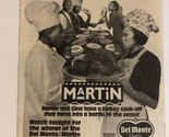 Martin Tv Series Print Ad Vintage Martin Lawrence TPA4 - $5.93