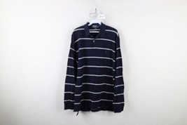 Vintage 90s Ralph Lauren Mens Medium Faded Striped Pima Cotton Long Slee... - £47.89 GBP