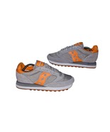 Saucony Jazz Original Orange &amp; Grey Lace Up Running Shoe Women&#39;s Sz 9.5 - $541.44 MXN