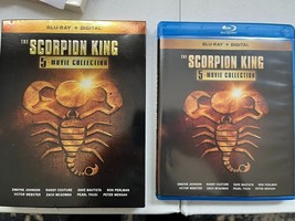 THE SCORPION KING 5 MOVIE COLLECTION 5 Disc Blu-Ray and Digital w/Slipcover - $18.53