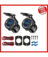 2Pack Quick Charge 3.0 USB Outlet Kit for Marine &amp; Automotive Use with V... - $569.04 MXN
