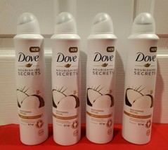 4 - Dove Nourishing Secret Coconut &amp; Jasmine Flower  Anti Perspirant 250... - $58.05