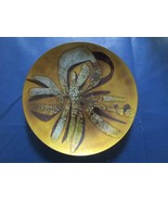 Enamel &amp; Copper Kubasek Schiller Australia hand made Plate 7 1/2&quot; - $1,241.71 MXN