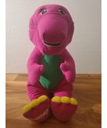 Vintage Barney Playskool Talking Plush Dinosaur Tested WORKS 1992-1996 L... - £24.25 GBP