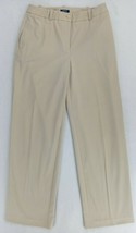 Evan-Picone Women&#39;s Stretch Beige Career Twill Dress Pants Mid-Rise Size 8 - £8.19 GBP