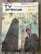 Chicago Sun-Times Tv Prevue | Talk Show Host: Phil Donahue | May 11-17, 1975 - £14.51 GBP