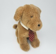 Vintage 1986 North American Bear Exec U Pup Brown Puppy Dog Stuffed Animal Plush - £29.15 GBP