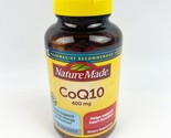 New Nature Made CoQ10 400mg 90 Softgels Sealed 10/24 - £17.29 GBP