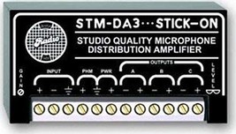 Rdl Stm-Da3 1X3 Mic Distribution Amplifier Electrical And Audio Isolation, - £202.96 GBP