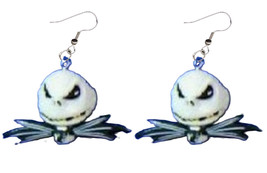 Funky Mad Jack Skellington Earrings Gothic Nightmare Before Christmas Jewelry -A - £8.64 GBP