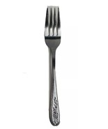 Rogers Stainless Dinner Fork Flatware 1 Count 7 inch long Floral Handle - £11.61 GBP