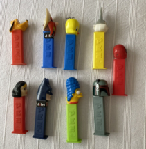 NINE Pez Dispensers Looney Tunes Spiderman Disney Batman &amp; More - £9.37 GBP