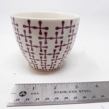 Starbucks Mug New Bone China Nouvelle Porcelaine 2010 Cross of Red &amp; Whi... - $14.85