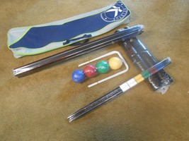 KELSEYUS Croquet Backyard Game in Carry Zipper Case - $44.14