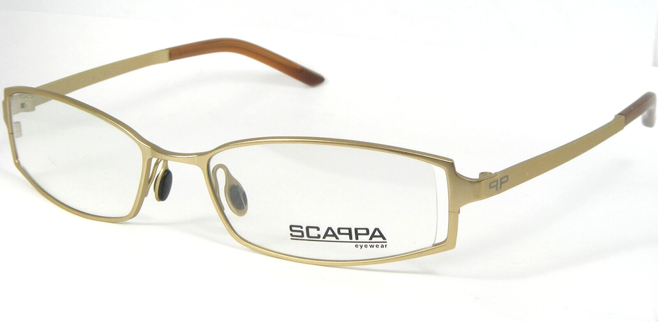 SCAPPA Von Eschenbach 5506 20 Blass Gold Brille 51-17-130mm (Notizzettel) - $46.07