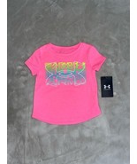 Under Armour Little Girls Graphic Short-Sleeve Tee, Pink, 12M - $219.87 MXN