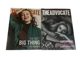 The Advocate Gay LGBTQ Magazine 2020 2021 Lot 6 Issues RBG Ruth Bader Ginsburg image 6