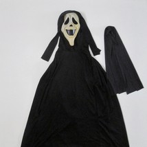 Scary Movie Spoof Smile Ghostface Mask Attached Robe Small Maybe Child Has Flaw - £58.12 GBP