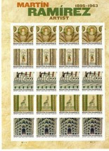 2015 Martin Ramirez Sheet of 20  -  U.S. Postage Stamps Scott 4968-72 - $26.95