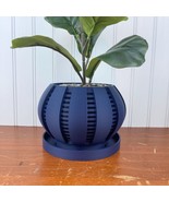 3D Printer ,The Arik Indoor Orchid Planter Pot with Drainage Tray, Moder... - $23.22