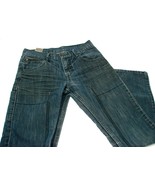 Vintage Levi&#39;s 511 Blue Jeans 28W x 28L Skinny Cotton Blend Zip Pocket C... - £22.93 GBP