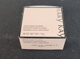 New Mary Kay Mineral Powder Foundation IVORY .5 #040983 Discontinued NIB... - $29.65