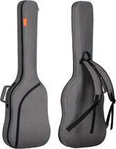 0.3Inch Padded Soft Electric Bass Case, Grey Cy0202, Cahaya Bass Guitar Bag Gig - £38.36 GBP