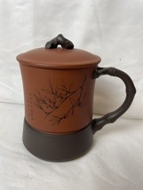 Chinese Tea Mug With Unique Handle And Lid - £14.20 GBP