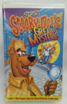 VHS Scooby-Doo: Scooby-Doo&#39;s Greatest Mysteries (VHS, 1999, Warner) + Bonus Card - £12.58 GBP