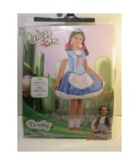 Wizard of Oz Dorothy Costume Child Large 12 14 Dress with Hair Bows New - $14.38