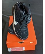 2010 Nike Blue Chip II 2 Women Black White Silver Hi Top 367191-011 7 NEW - $79.19