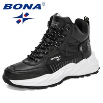 New Designers Trendy Classic Men Ankle Boots Wear Resisting High Top Shoes Man C - £76.06 GBP
