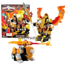 Year 2006 Power Rangers Mystic Force Electronic Figure Set - Manticore Megazord - £119.89 GBP