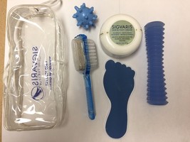 Sigvaris Foot therapy kit - comes w/ cream, exfoliate, pumice brush, 2 m... - $216.96 MXN