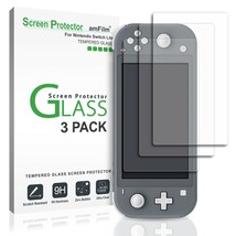 amFilm (3 Pack) Nintendo Switch Lite Screen Protector - Premium Tempered Glass - £19.17 GBP