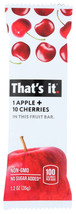 That&#39;s It Apple Cherry Fruit Bar (12x1.2 Oz) - $1,433.91 MXN