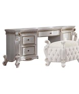 Picardy Vanity Desk, Antique Pearl Finish - $33,177.14 MXN