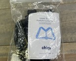 Chirp Upper Back Posture Corrector Black Adjustable Straps One Size Adul... - $14.84