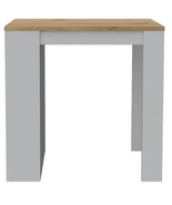 Kitchen Counter Dining Table Toledo, Kitchen, White / Light Oak - $623.66 CAD