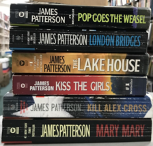 James Patterson Pop Goes The Weasel London Bridges The Lake House Kiss The Gi X6 - £13.44 GBP