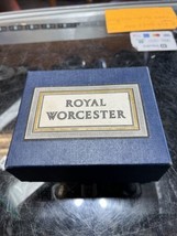 VTG 2 Royal Worcester Porcelain Egg Coddler Cups Made In England Floral ... - £14.59 GBP
