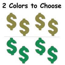 Confetti Dollar Sign - 2 Colors to Choose 14 gms tabletop confetti bag F... - $3.95+