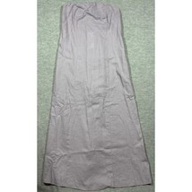Urban Outfitters Dress M Lilac Midi Strapless M Linen Blend Womens Summe... - $422.55 MXN