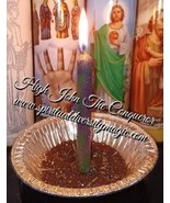 High John the Conqueror Candle Spell for Empowerment and Overcoming Obstacles - $11.00